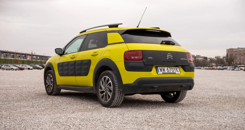 Citroen C4 Cactus cena 41500 przebieg: 94000, rok produkcji 2018 z Warszawa małe 562